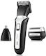 Kemei Set Wiederaufladbar Haarschneidemaschine Schwarz KM-6550