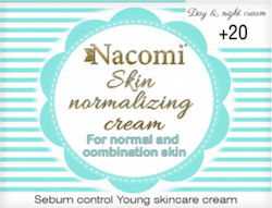 Nacomi Skin Normalizing Cream Moisturizing Day Cream Suitable for All Skin Types 50ml