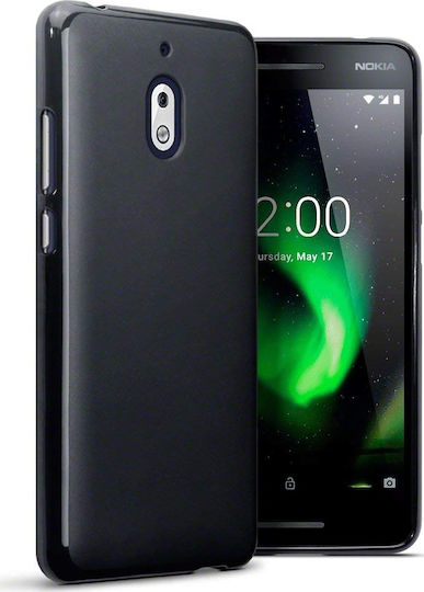 Terrapin TPU Gel Back Cover Σιλικόνης Μαύρο (Nokia 2.1)