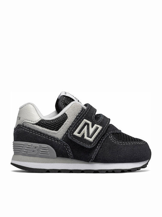 New Balance Kids Sneakers with Scratch Black