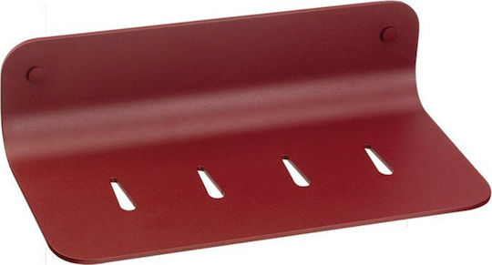 Sanco Avaton Wandmontiert Schwamm-Halter Metallisch Bordeaux