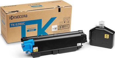 Kyocera TK-5280C Toner Laser Printer Cyan 11000 Pages (1T02TWCNL0)