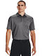 Under Armour Tech Herren Sportliches Kurzarmshirt Polo Gray