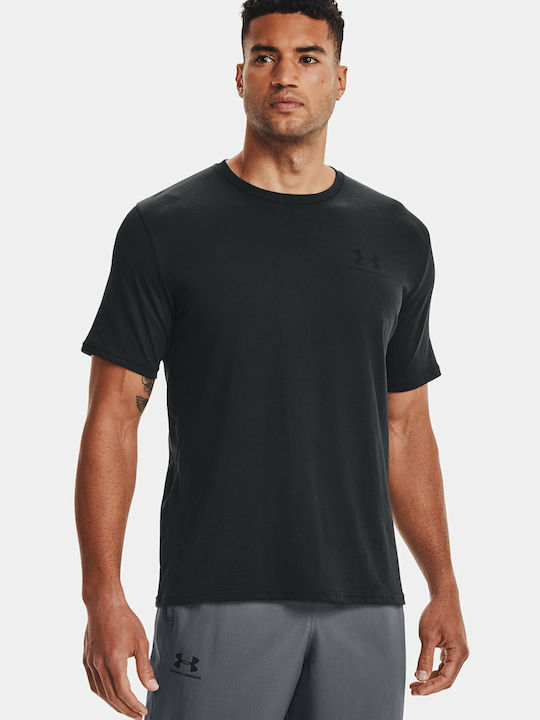 Under Armour T-shirt Μαυρο