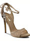 Guess Catifea Sandale dama in Culorea Bej FLAEE1SUE03-BEIGE