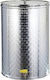 Sansone Stainless Steel Container Open Top/Flat Bottom 1000lt 125.187