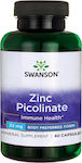 Swanson Zinc Picolinate 22mg 60 κάψουλες