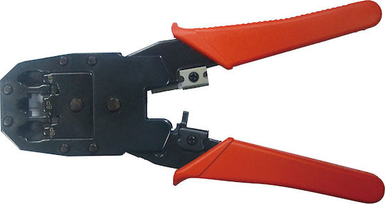 Gembird Πρέσα Ακροδεκτών Δικτύου RJ12, RJ11, RJ45, RJ10, RJ22 με Απογυμνωτή (Μήκος 180mm)