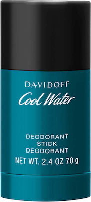 Davidoff Cool Water Αποσμητικό σε Stick Χωρίς Αλουμίνιο 70gr