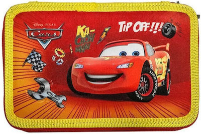 Cars Beniamin Калъф за моливи Пълен с 2 отделения Червена