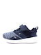Comet V PS Kids Sports Shoes Running with Hoop & Loop Closure Navy Blue