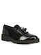 Women's Leather Oxford Shoes Black