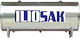 ILIOsak Boiler Ηλιακού 300lt Inox Διπλής Ενέργειας