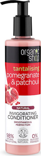 Organic Shop Pomegranate & Patchouli Invigorating Hair Conditioner Color Protection 280ml