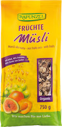 Rapunzel Organic Muesli Oats Fruits 750gr