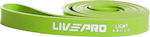 Live Pro Ελαστικός Ιμάντας Γυμναστικής Μαλακός Πράσινος