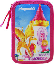 Paxos Playmobil Princess Pencil Case Full with 2 Compartments Multicolored