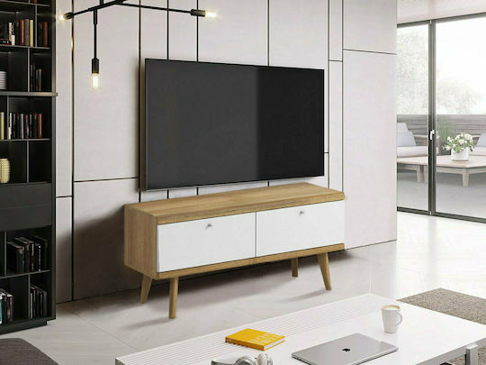 Έπιπλο Τηλεόρασης Gusto Sonoma Μ107xΠ40xΥ50cm