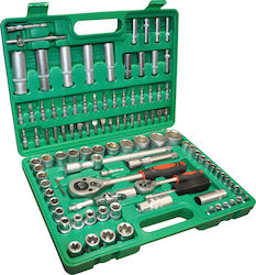 Kraft & Dele EC303 Καστάνια με Καρυδάκια 1\2" & 1\4" 108τμχ
