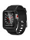 Spigen Rugged Armor Pro Silikonhülle in Schwarz Farbe für Apple Watch 42mm