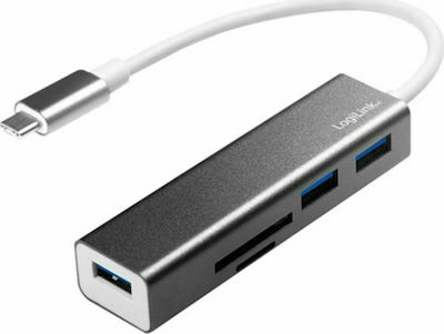 LogiLink USB 3.0 Hub 3 Porturi cu conexiune USB-C