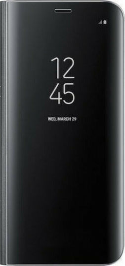 Hurtel Clear View Book Πλαστικό Μαύρο (Huawei P20 Lite)