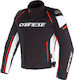 Dainese Racing 3 D-Dry Winter Men's Motorcycle Jacket Cordura Waterproof Black/White/Fluo-Red