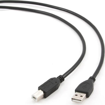 Cablexpert USB 2.0 Cablu USB-A de sex masculin - USB-B de sex masculin Negru 1m CCP-USB2-AMBM-1M