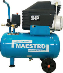 Maestro Monoblock MAC 24 Κομπρεσέρ Αέρος 2hp / 24lt