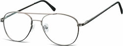 Sunoptic Men's Prescription Eyeglass Frames Silver 791A