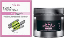 Vican Creme Reinigung Black Detox Soap 125ml