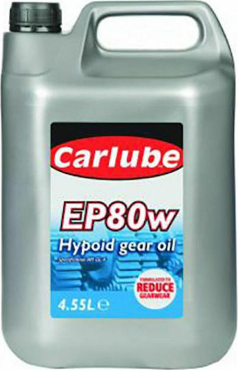 CarLube 80W Transmission Fluid XEP455 4.55lt