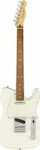 Fender Ηλεκτρική Κιθάρα Player Telecaster Polar με SS Διάταξη Μαγνητών Ταστιέρα Pau Ferro σε Χρώμα White