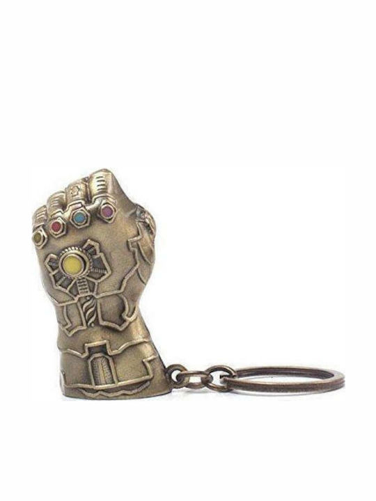 Bioworld Μπρελόκ The Avengers Infinity War Thanos Fist 3D Μεταλλικό