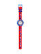 FlikFlak Dinosauritos Analoge Kinderuhr 33mm Rote Mit Stoffarmband