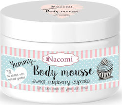 Nacomi Body Mousse Sweet Raspberry Cupcake Mousse 180ml