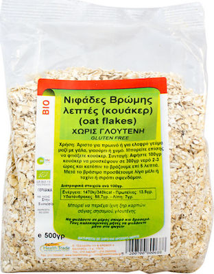 HealthTrade (Κουάκερ) Flakes Oat Χωρίς Γλουτένη 500gr