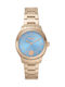Durbanville Women's Watch with Pink Gold Metal Bracelet