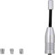 Autoline Car Antenna Roof Onyx Threaded for Radio in Silver Color