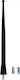 Bottari Car Antenna Roof Threaded 16cm for Radio in Black Color