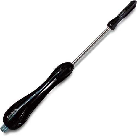 Simoni Racing Car Antenna Roof Ego S Threaded for Radio in Black Color