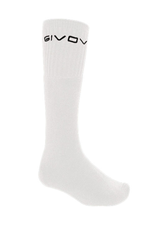 Givova Basso Μπασκετικές Κάλτσες Λευκές 1 Ζεύγος