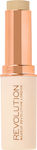 Revolution Beauty Fast Base Stick Foundation F6 6.2gr