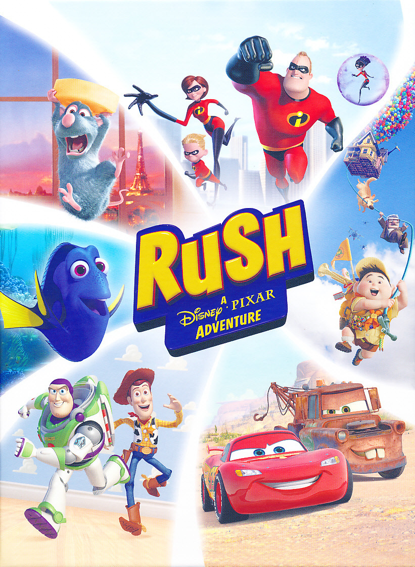 Rush a disney pixar adventure прохождение