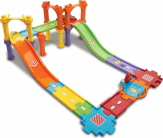Vtech Tut Tut Dasher Set Piste Pentru Drumuri și Poduri Pistă Pentru 5+ Ani