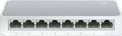 TP-LINK TL-SF1008D Unmanaged L2 Switch with 8 Ethernet Ports