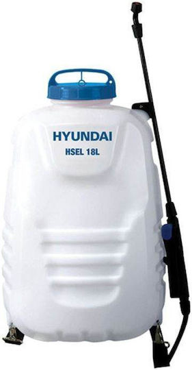 Hyundai HSEL Ψεκαστήρας Πλάτης 12V με Μπαταρία 7Ah με Χωρητικότητα 18lt