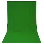 Photo Background Cotton ύφασμα πράσινο χρώμα 3 x 6 m