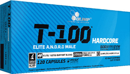 Olimp Sport Nutrition Olimp T-100 Hardcore Besondere Nahrungsergänzungsmittel 120 Kapseln