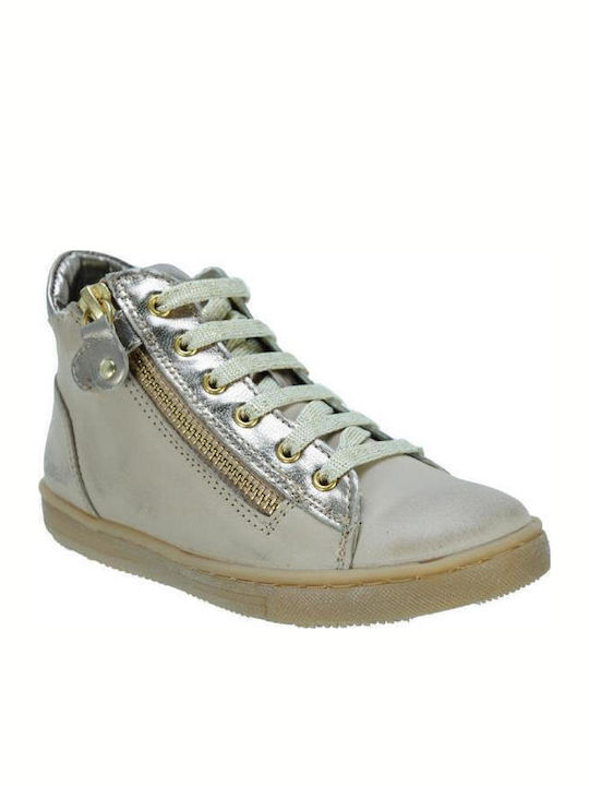 Παιδικά Sneakers High Μπεζ
